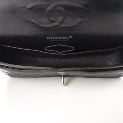 Chanel Caviar Quilted Medium Double Flap Black 7 of 12