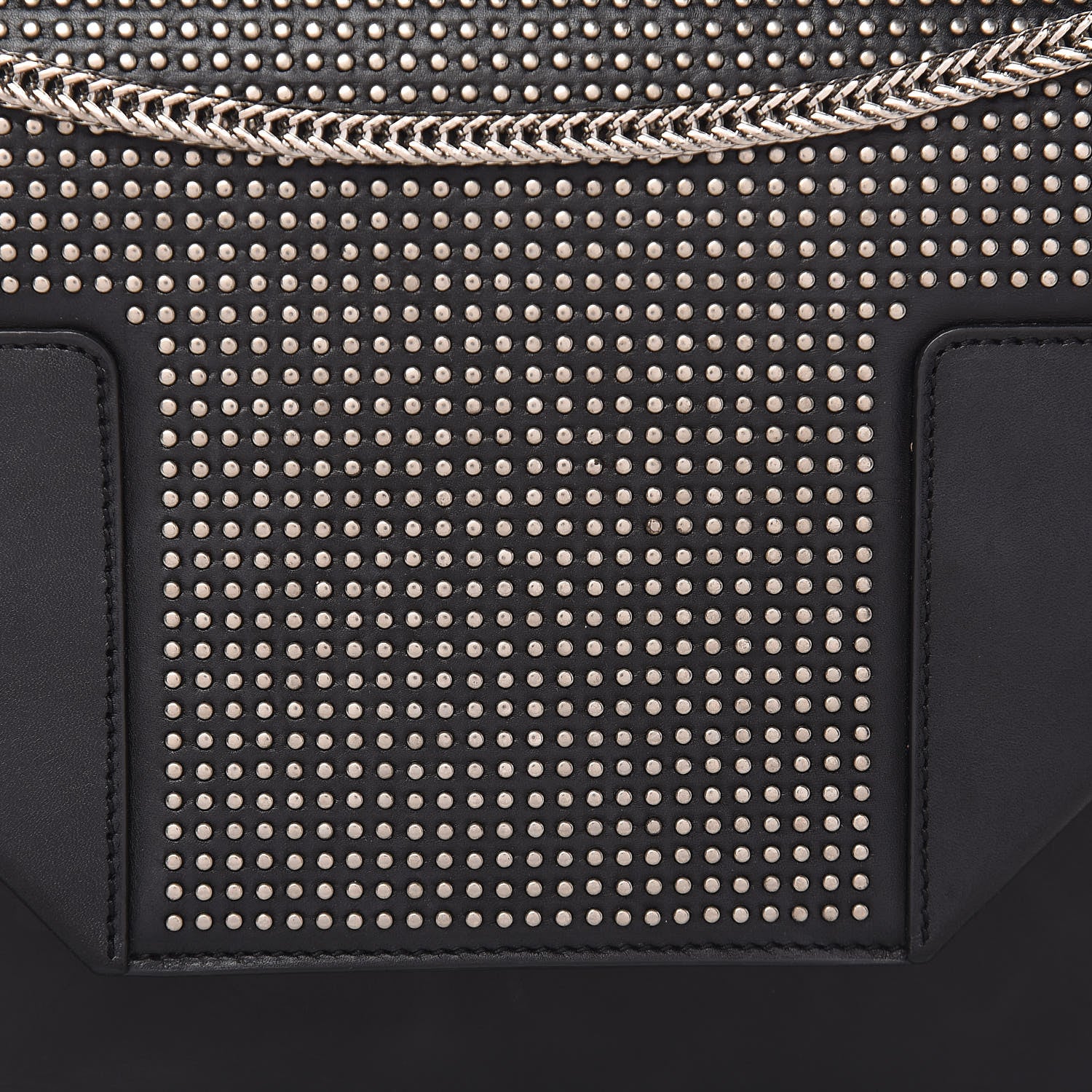 Saint Laurent Calfskin Studded Medium Betty Black 11 of 15
