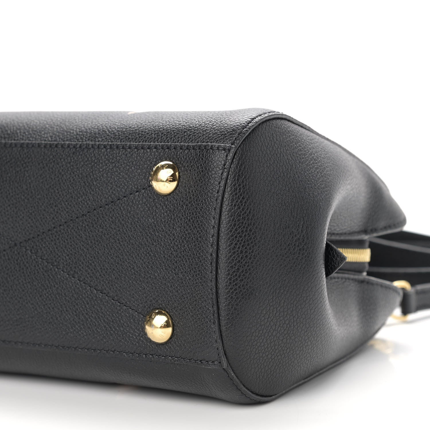 Louis Vuitton Empreinte Monogram Giant Montaigne BB Black Beige 9 of 11