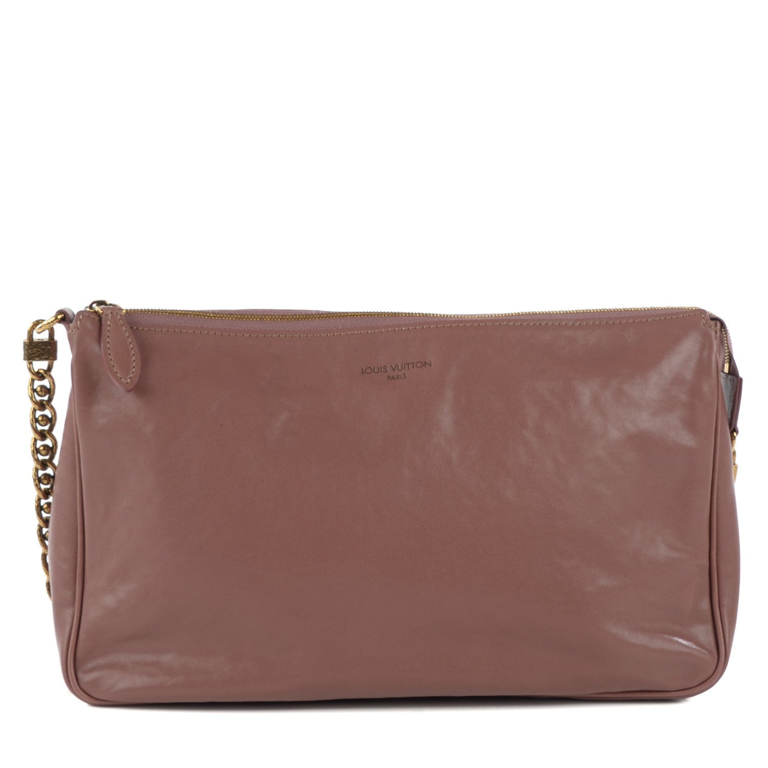 Louis Vuitton Cuir Boudoir Pochette Accessories MM Rose 1 of 7