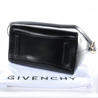 Givenchy Shiny Lord Calfskin Medium Antigona Black 8 of 8