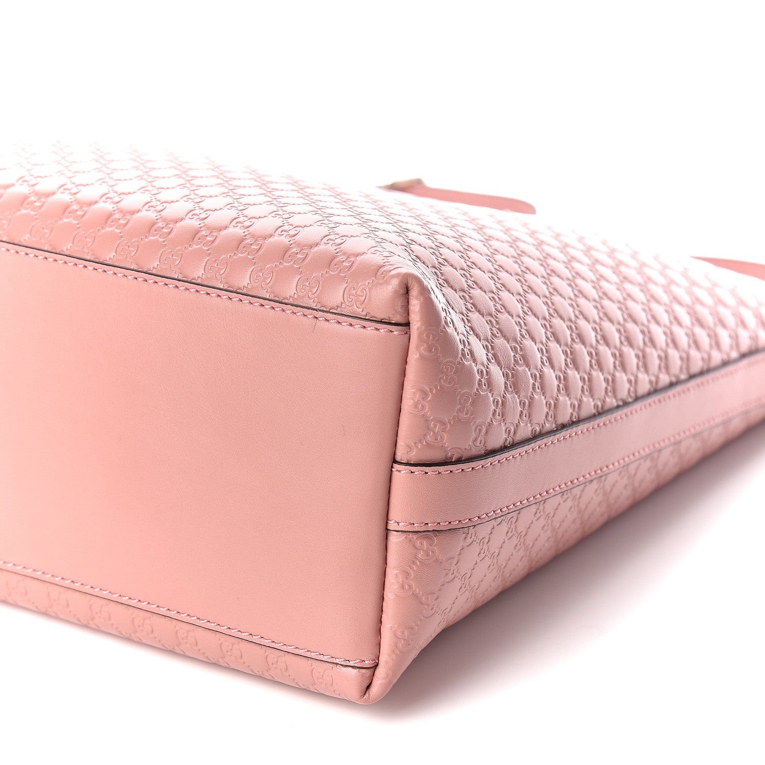 Gucci Soft Microguccissima Margaux Shoulder Bag Pink 10 of 10