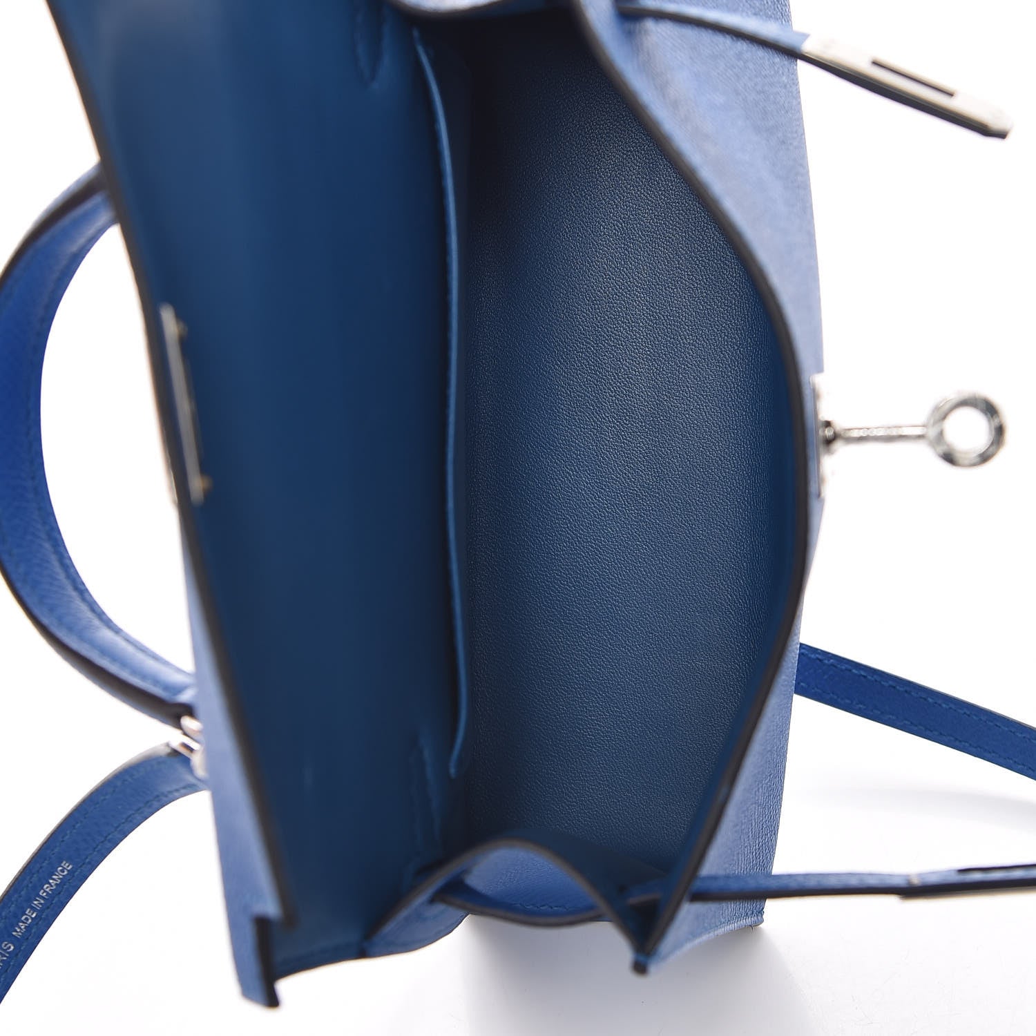 Hermes Epsom Mini Kelly Sellier 20 Bleu Zellige 7 of 11