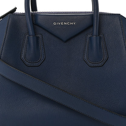 Givenchy Sugar Goatskin Small Antigona Navy 8 of 11