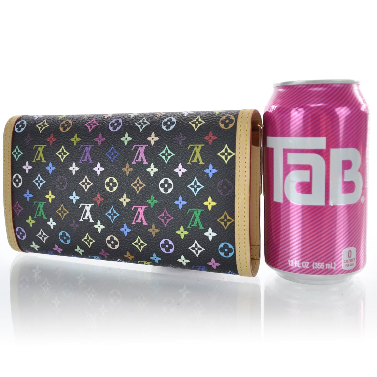 Monogram Multicolor Porte Tresor International Wallet Black