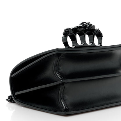Alexander McQueen Calfskin Knuckle Crossbody Black 10 of 11