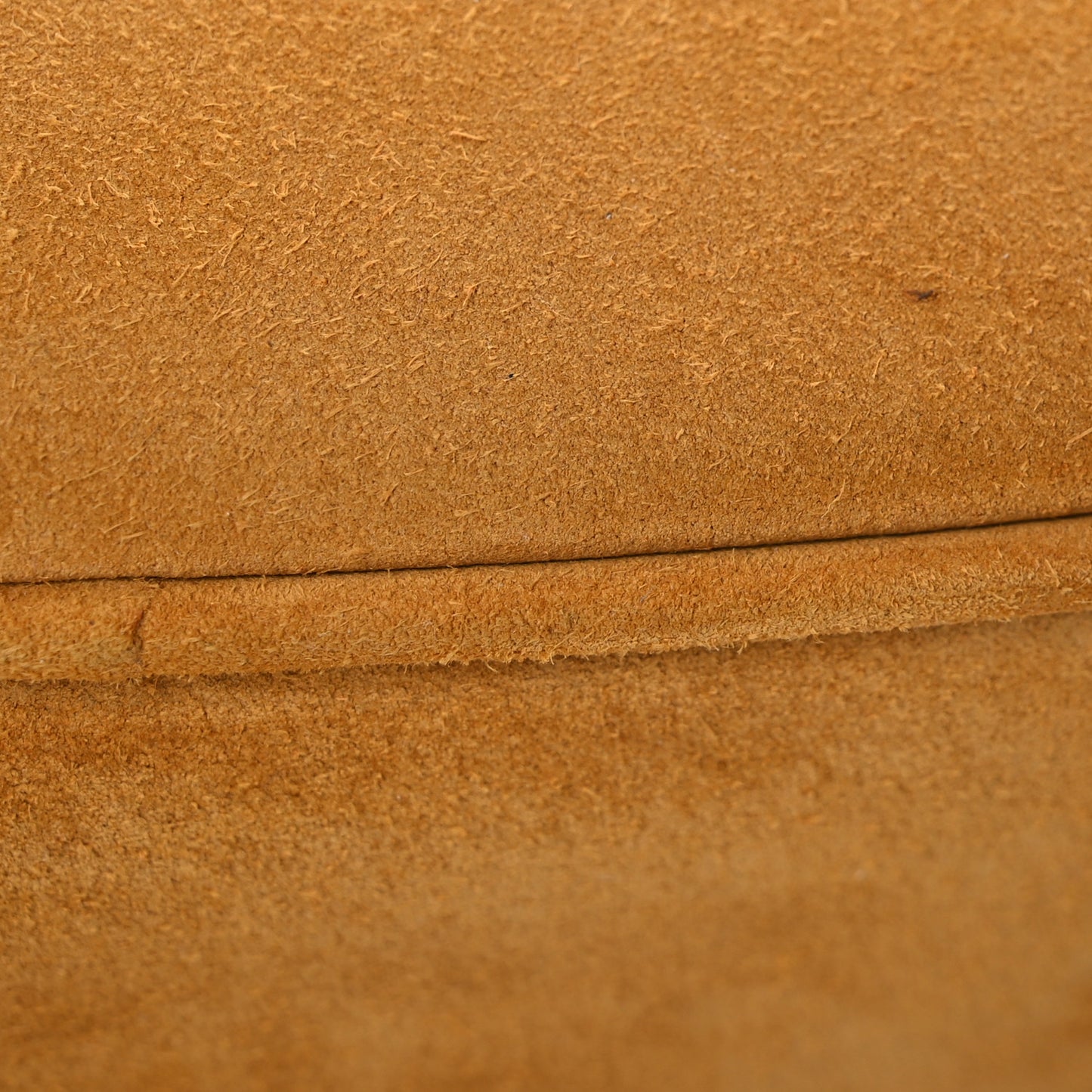 Suede Padded Regular Arcadie Top Handle Bag Whiskey
