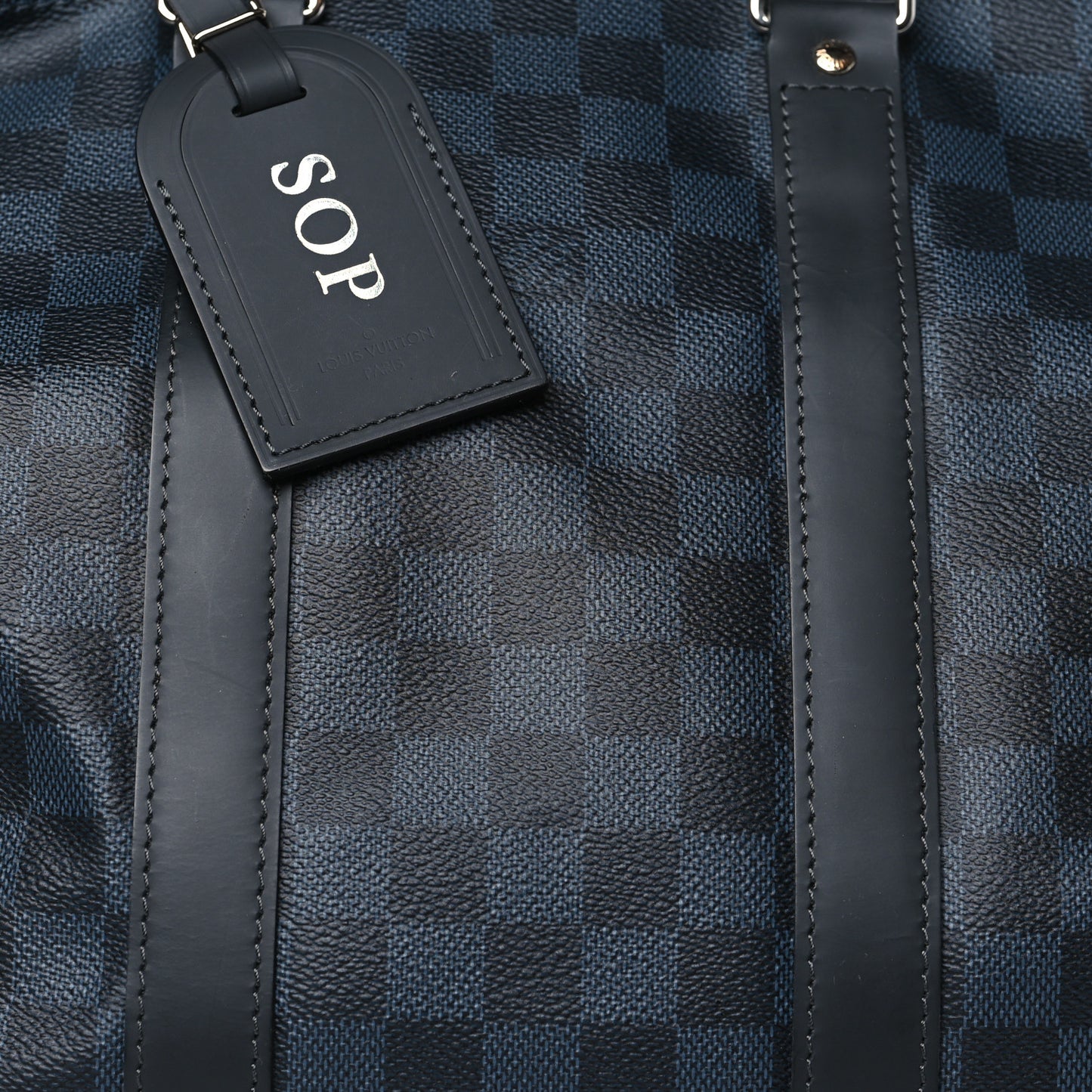 Damier Cobalt Keepall Bandouliere 45