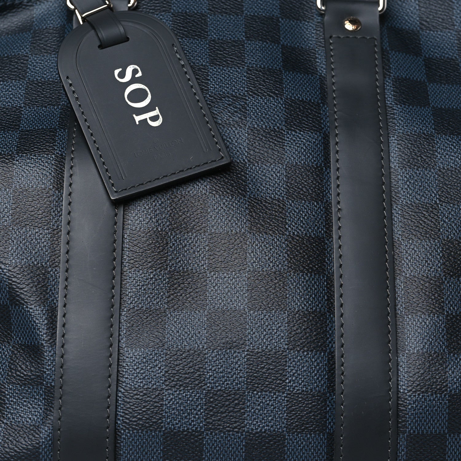 Louis Vuitton Damier Cobalt Keepall Bandouliere 45 6 of 9