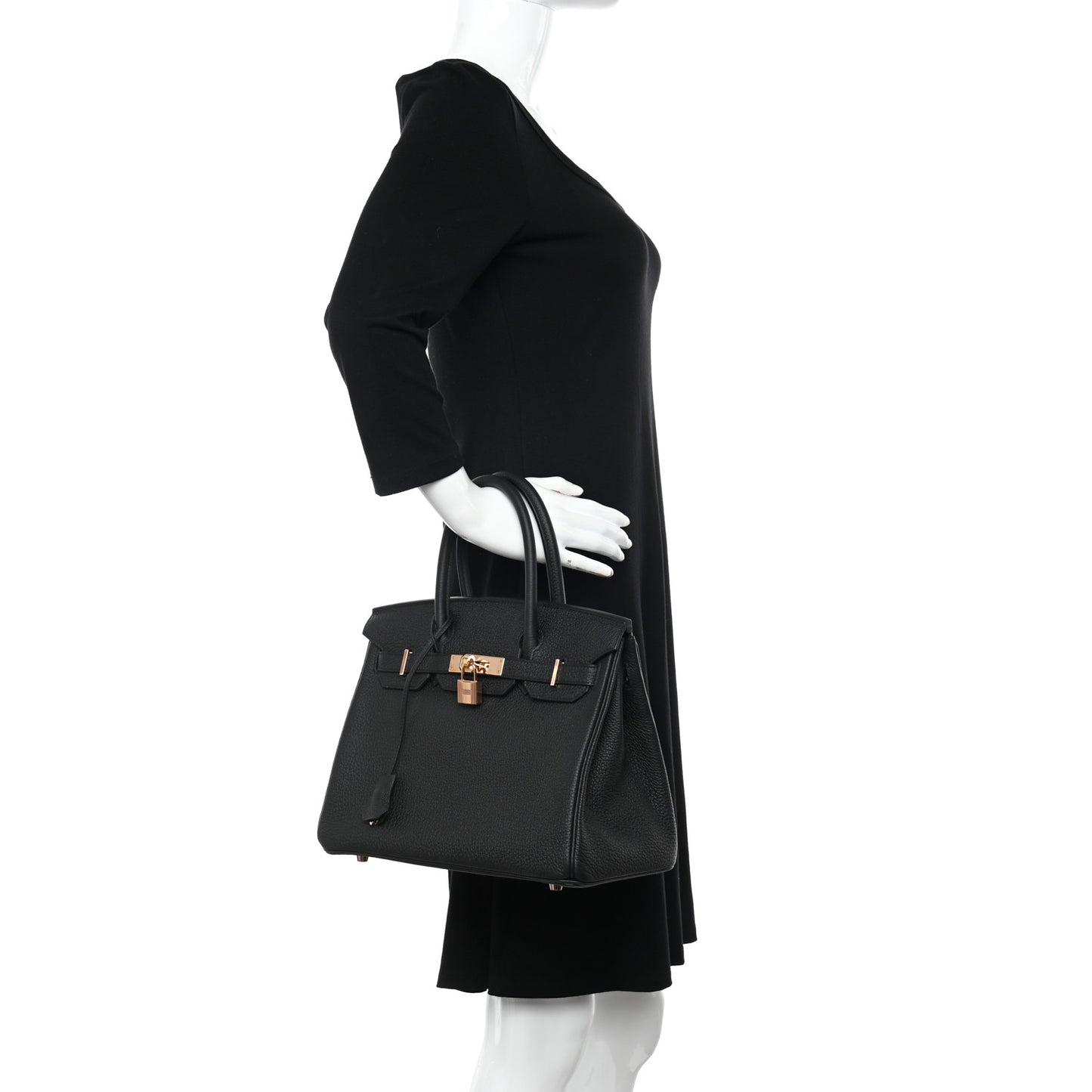 Togo Birkin 30 Black