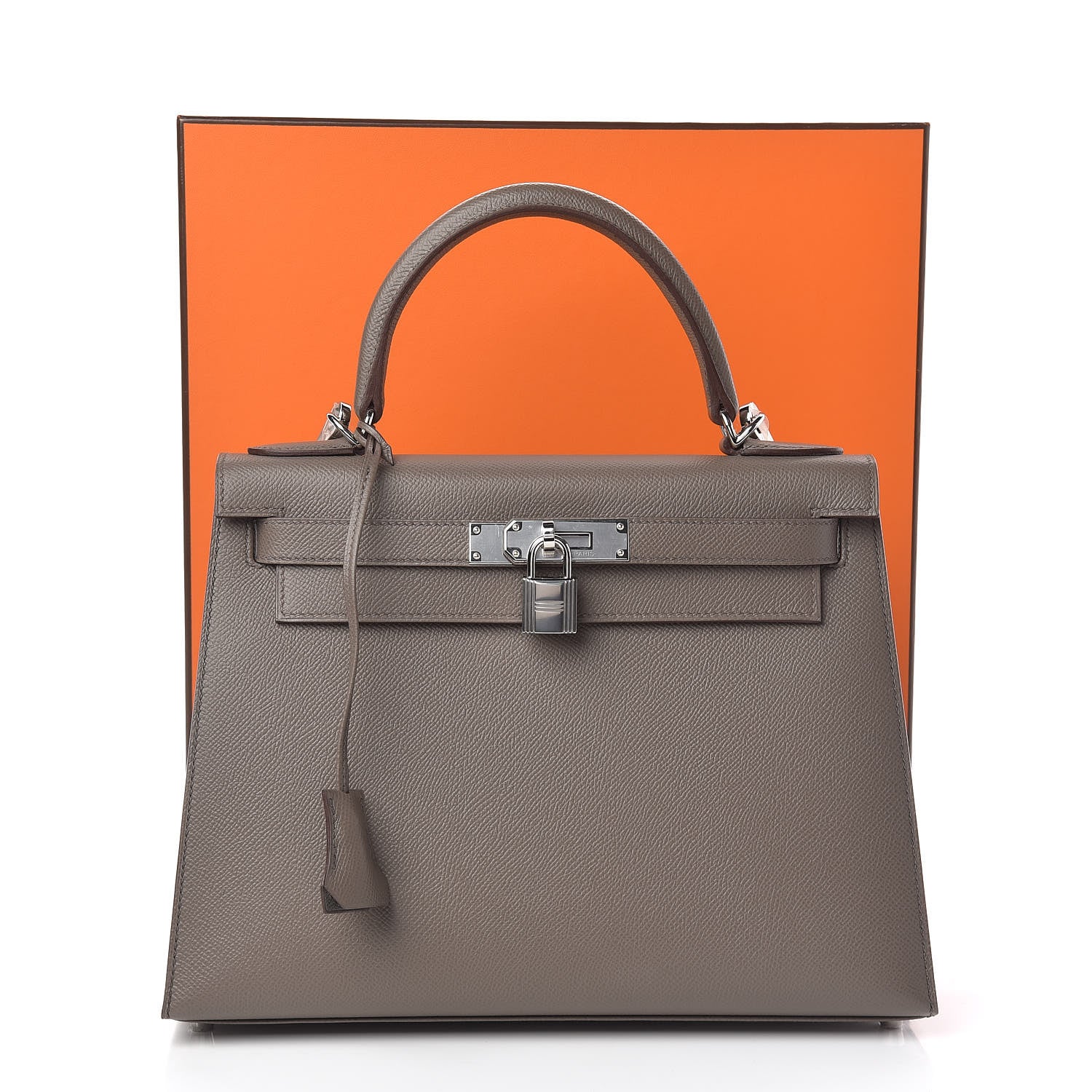 Hermes Epsom Kelly Sellier 28 Etain 11 of 11