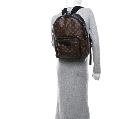 Louis Vuitton Monogram Macassar Josh Backpack 2 of 11
