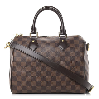 Louis Vuitton Damier Ebene Speedy Bandouliere 25 1 of 5