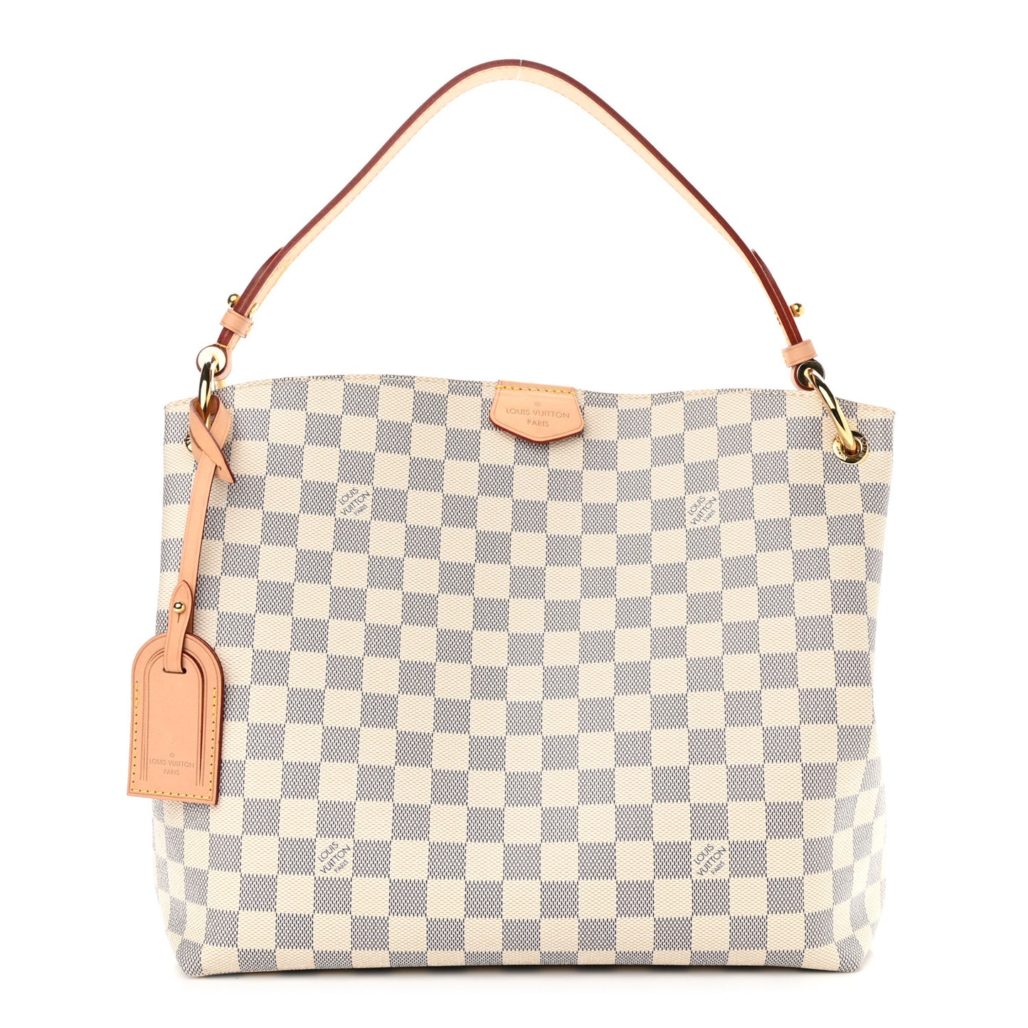 Damier Azur Graceful PM Rose Ballerine