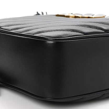 Saint Laurent Calfskin Matelasse Monogram Lou Camera Bag Black 9 of 10