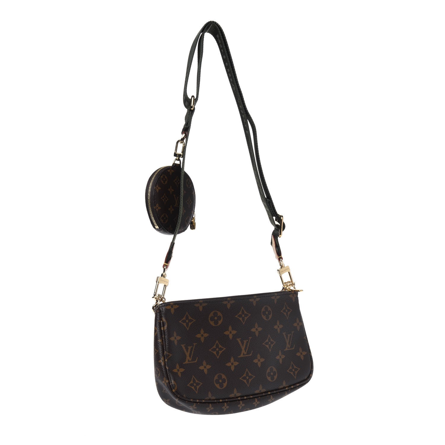 Louis Vuitton Monogram Multi Pochette Accessories Kaki 2 of 4