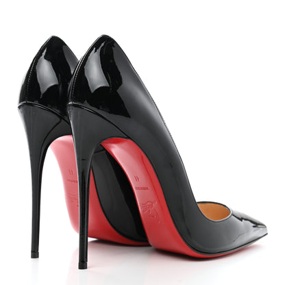 Christian Louboutin Patent So Kate 120 Pumps 41 Black 4 of 7
