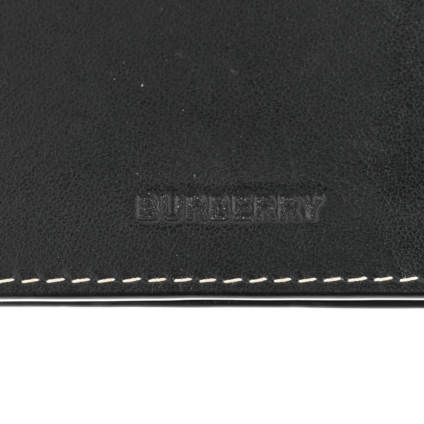 E-Canvas Giant Check Flint Card Case Dark Birch Brown