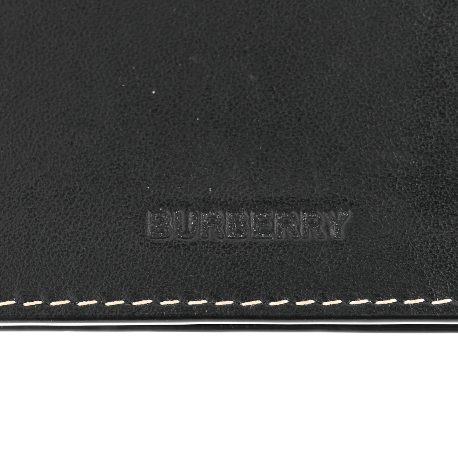 Burberry E-Canvas Giant Check Flint Card Case Dark Birch Brown 6 of 8