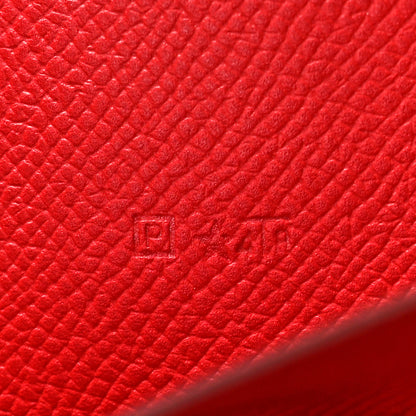 Hermes Epsom E-Zip iPad Notebook Cover Rouge Casaque 7 of 9