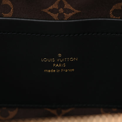 Louis Vuitton Calfskin Monogram Embossed Utility Crossbody Black 6 of 9