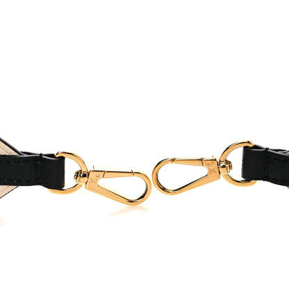 Louis Vuitton Empreinte Monogram Bandouliere Shoulder Strap Black Beige 5 of 6