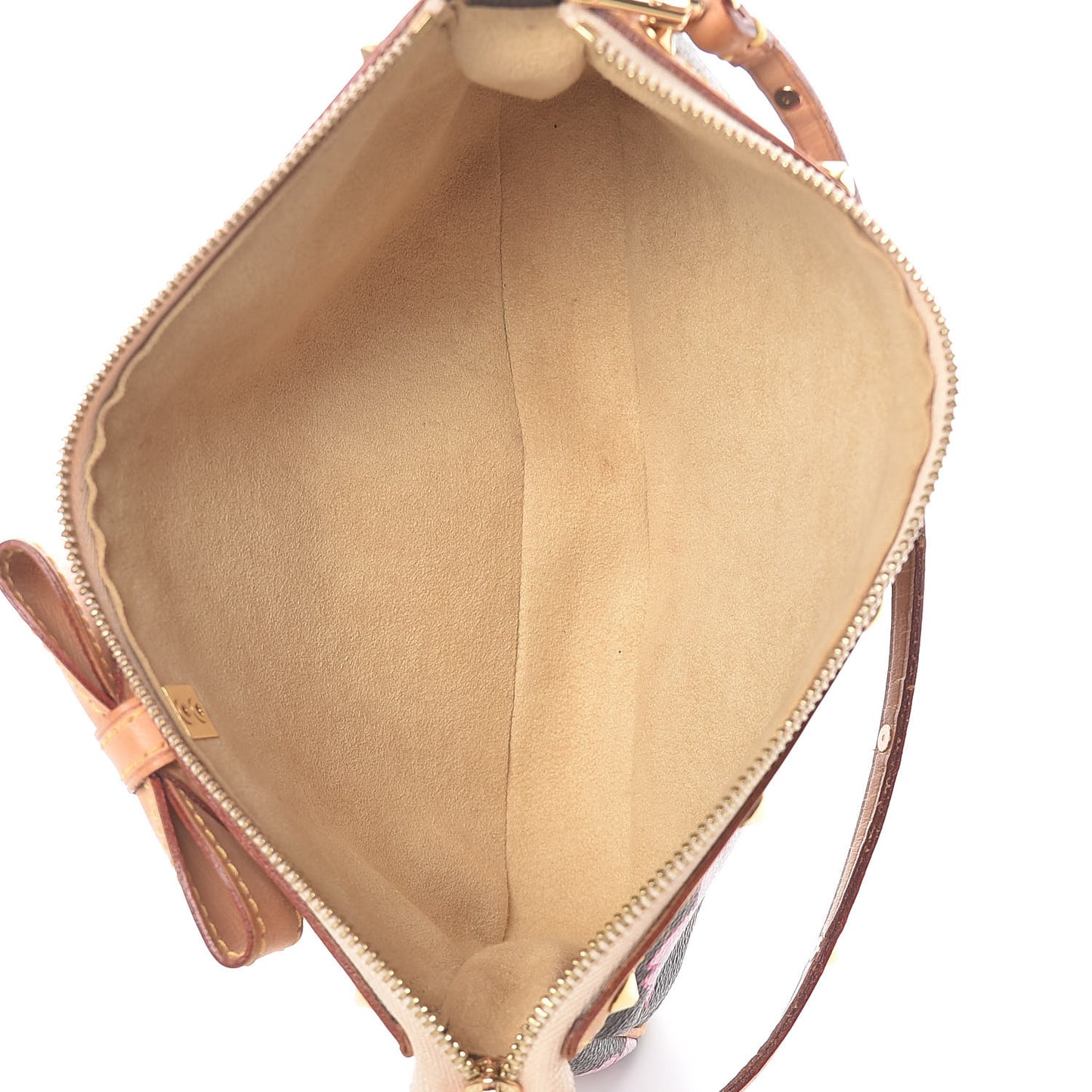 Monogram Cherry Blossom Pochette Accessories Brown