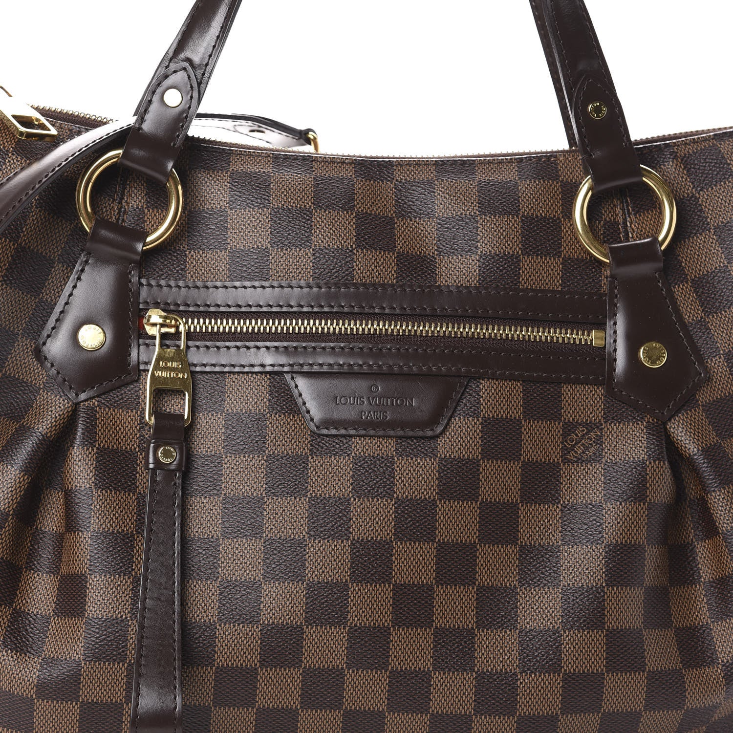 Louis Vuitton Damier Ebene Evora MM 7 of 9