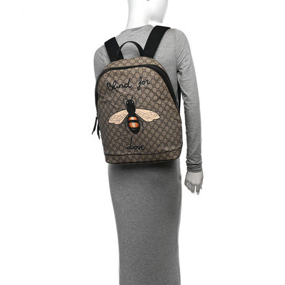 Gucci GG Supreme Monogram Blind For Love Dome Backpack 2 of 10