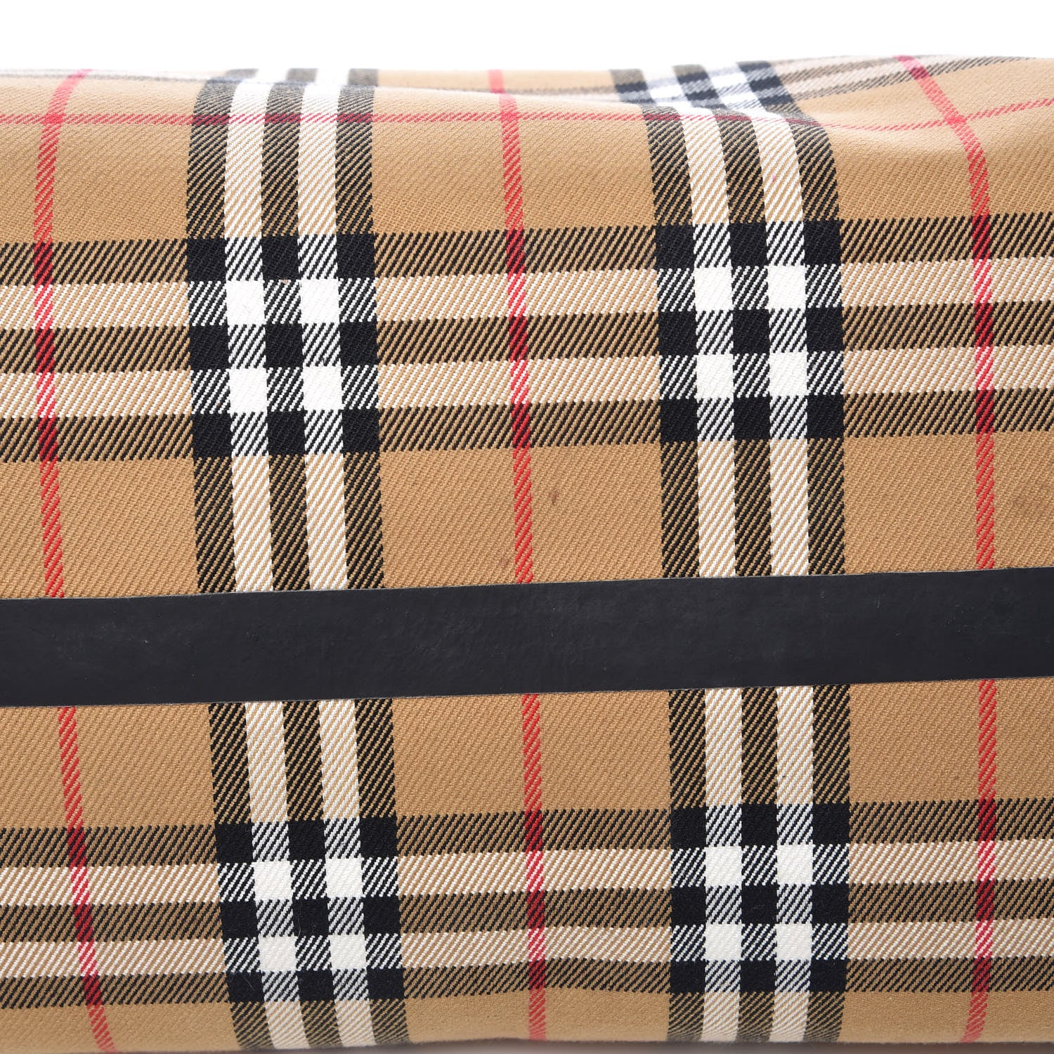 Burberry Vintage Check Medium The Giant Reversible Tote Antique Yellow Bright Red 16 of 17