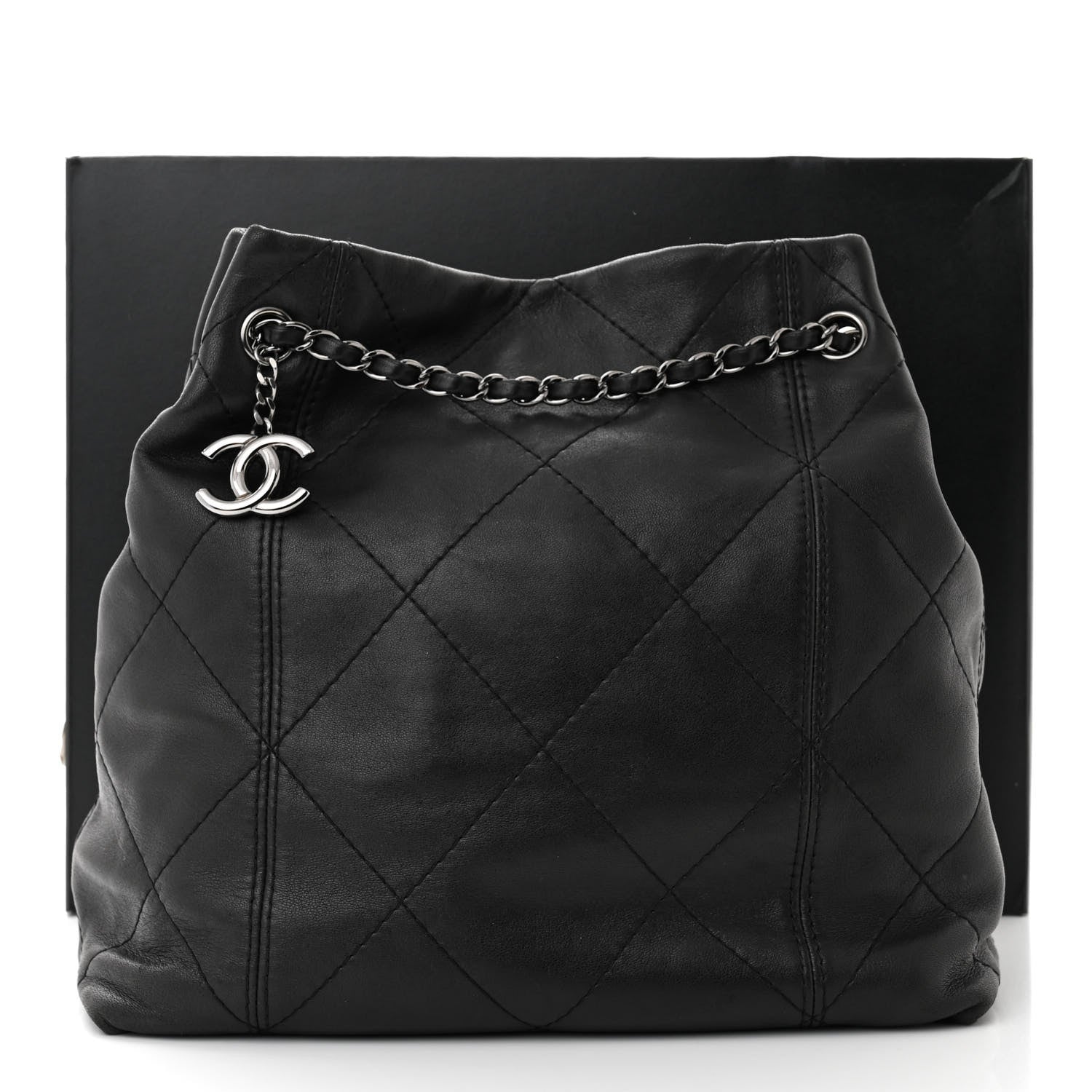 Chanel Lambskin Quilted Small Soft Touch Shoulder Bag Black 11 of 11