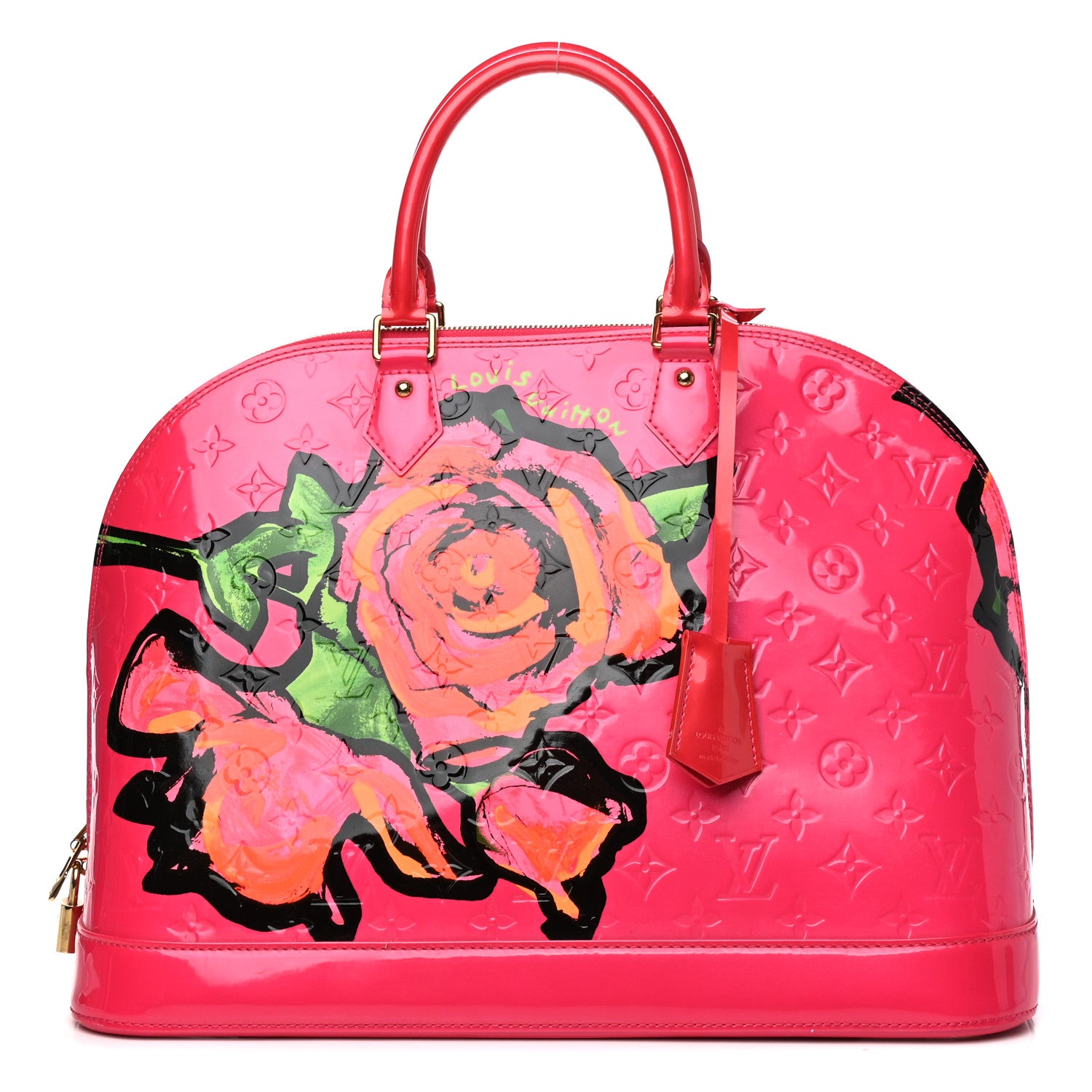 Louis Vuitton Vernis Roses Alma GM Rose Pop 1 of 11