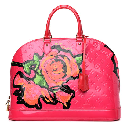 Louis Vuitton Vernis Roses Alma GM Rose Pop 1 of 11