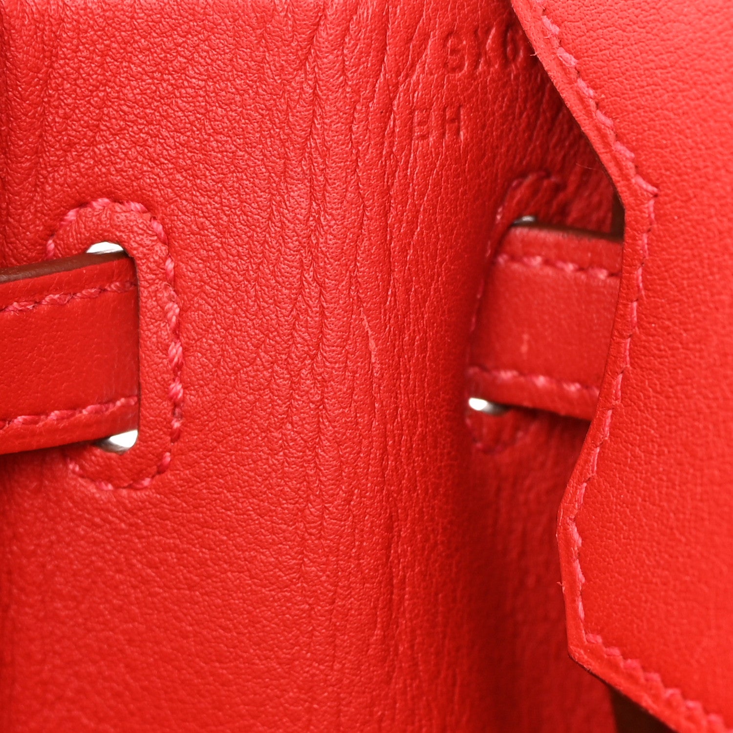 Hermes Swift Birkin 25 Rouge Casaque 11 of 14