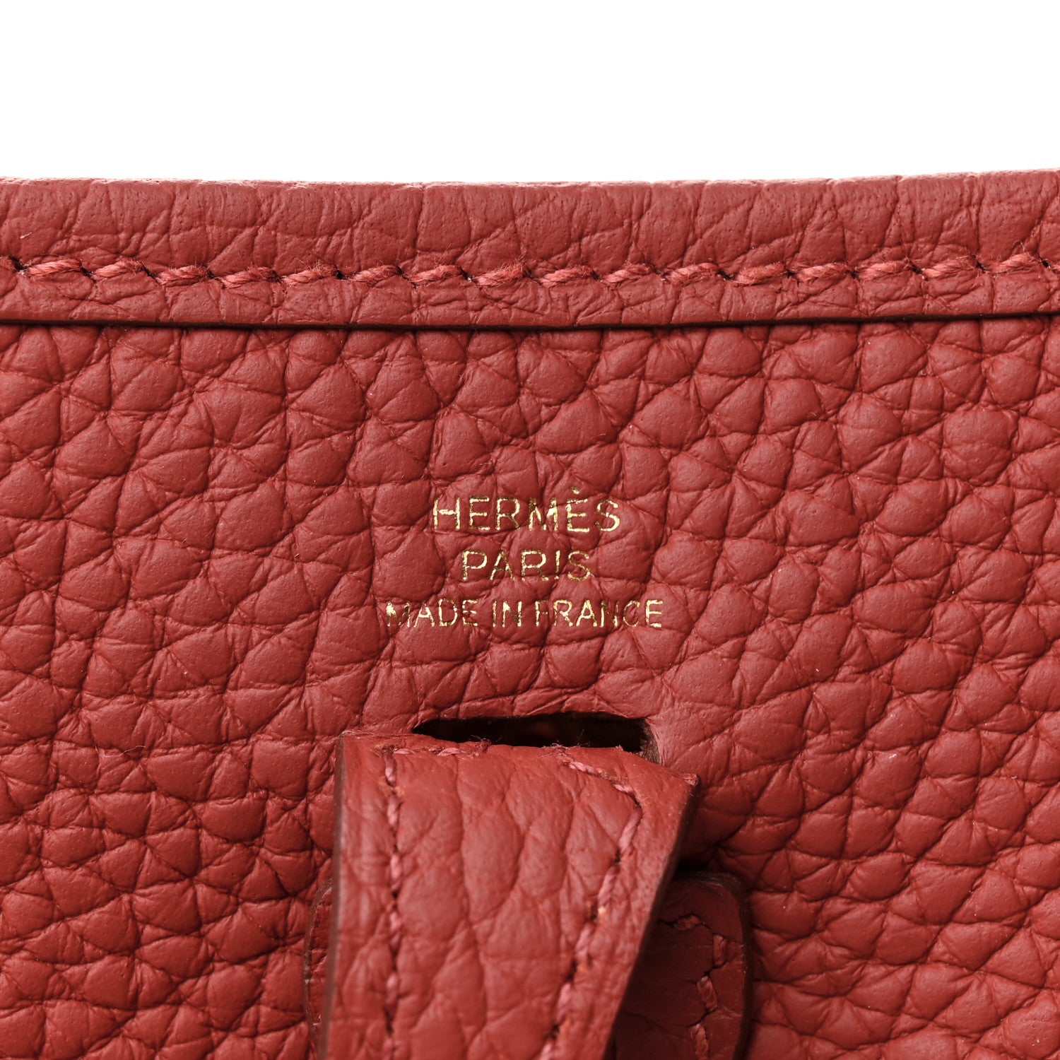 Hermes Taurillon Maurice Evelyne TPM Terre Battue Cuivre 6 of 11