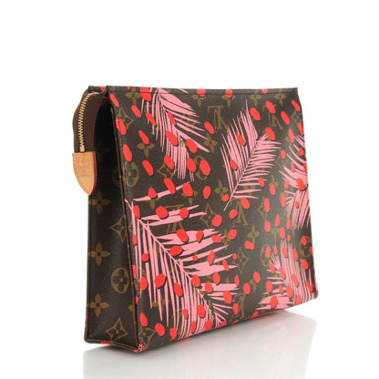 Louis Vuitton Monogram Jungle Dots Toiletry Pouch 26 Sugar Pink Poppy 3 of 8