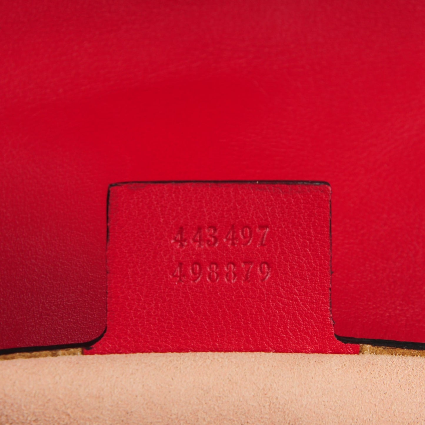 Calfskin Matelasse Small GG Marmont Shoulder Bag Hibiscus Red