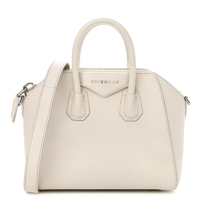 Givenchy Sugar Goatskin Mini Antigona Off White 1 of 28