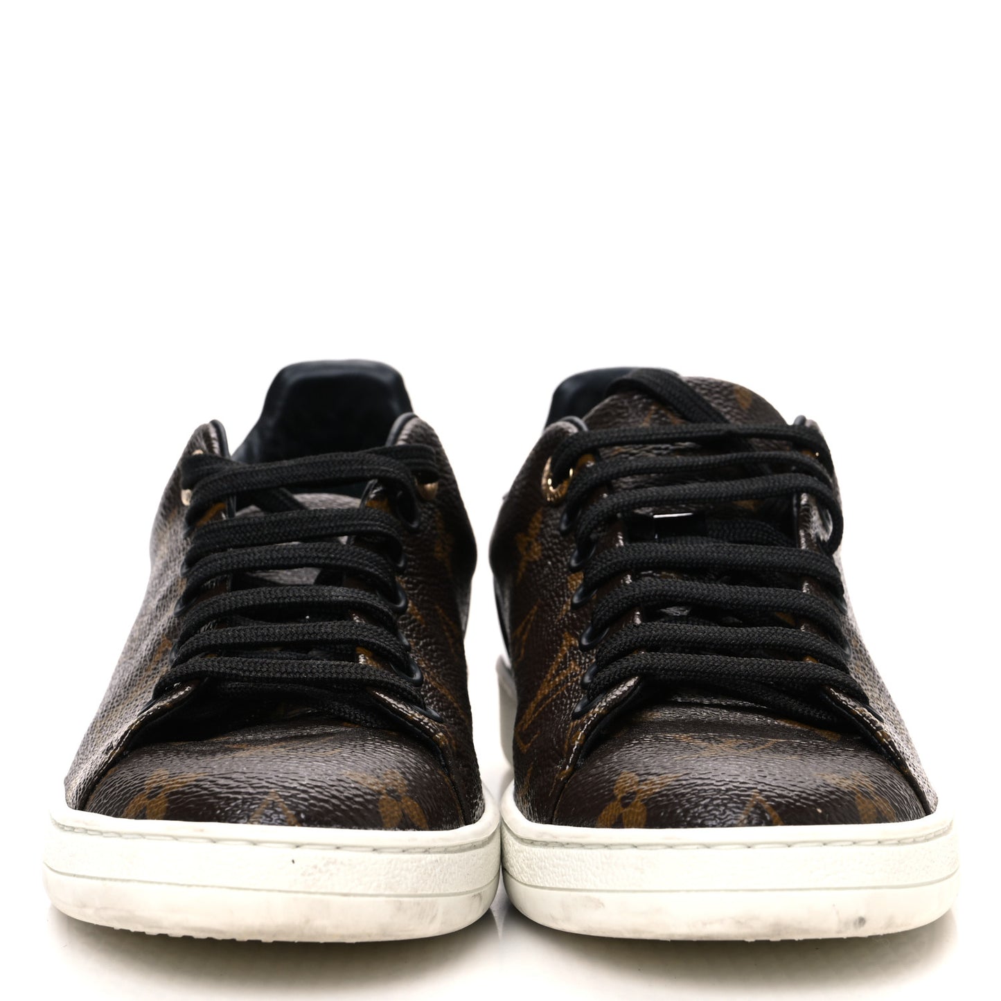 Patent Monogram Frontrow Sneakers 37