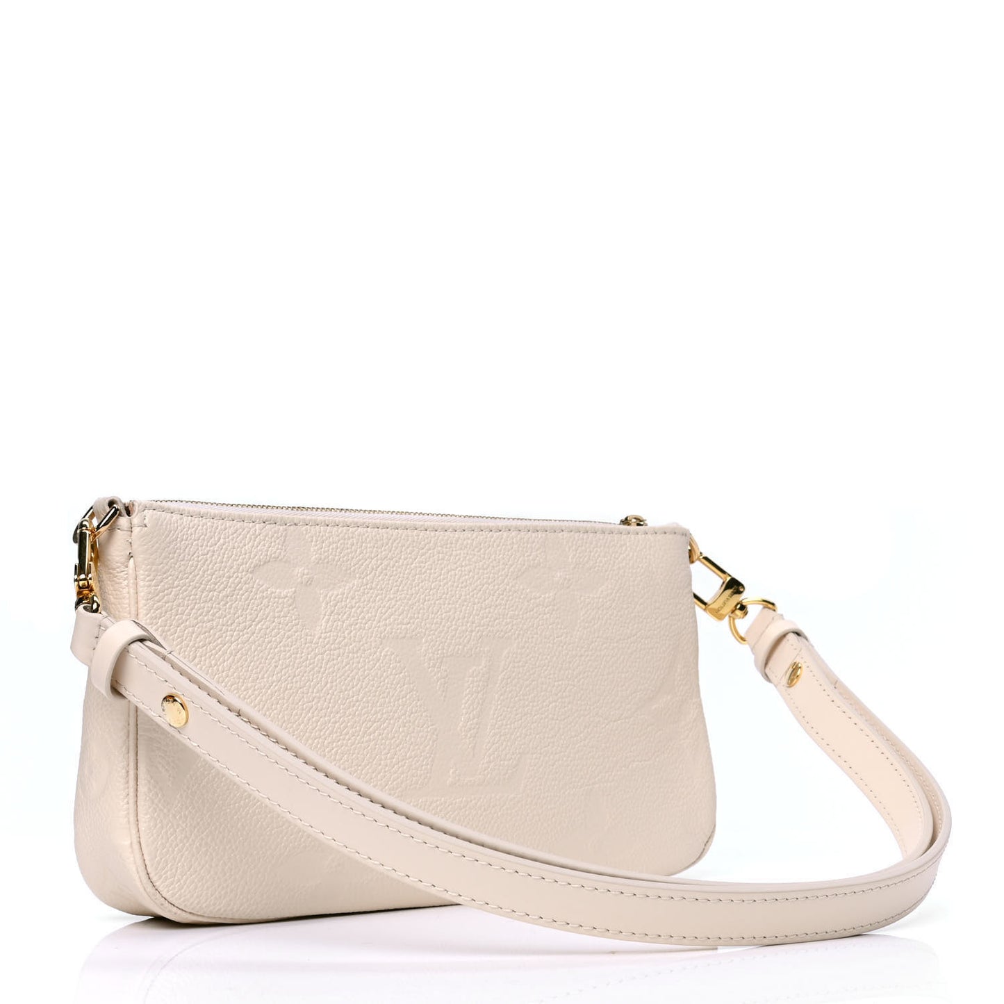 Empreinte Monogram Giant Multi Pochette Accessories Large Pochette Cream