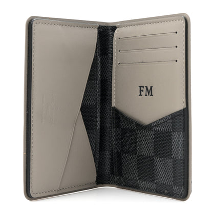 Louis Vuitton Damier Graphite Pocket Organizer Taupe 5 of 9