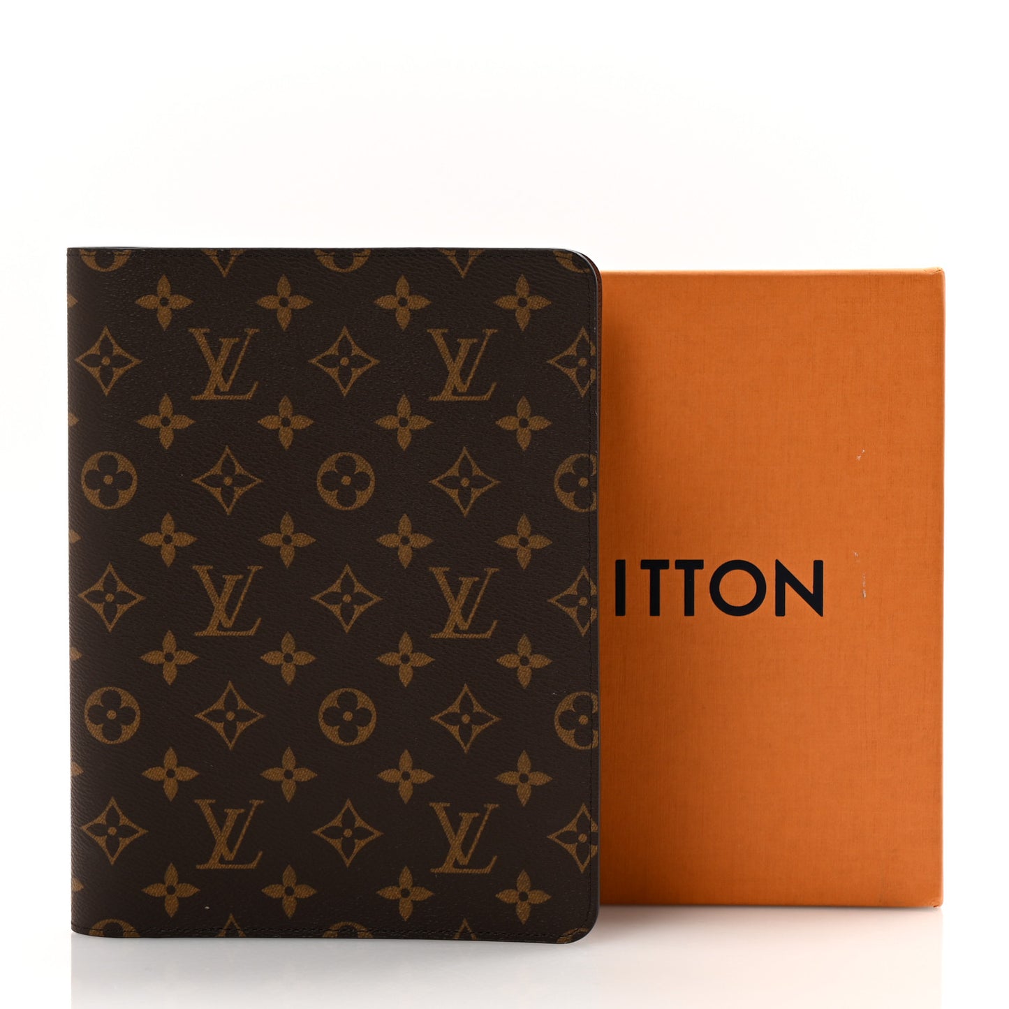 Monogram Desk Agenda Cover