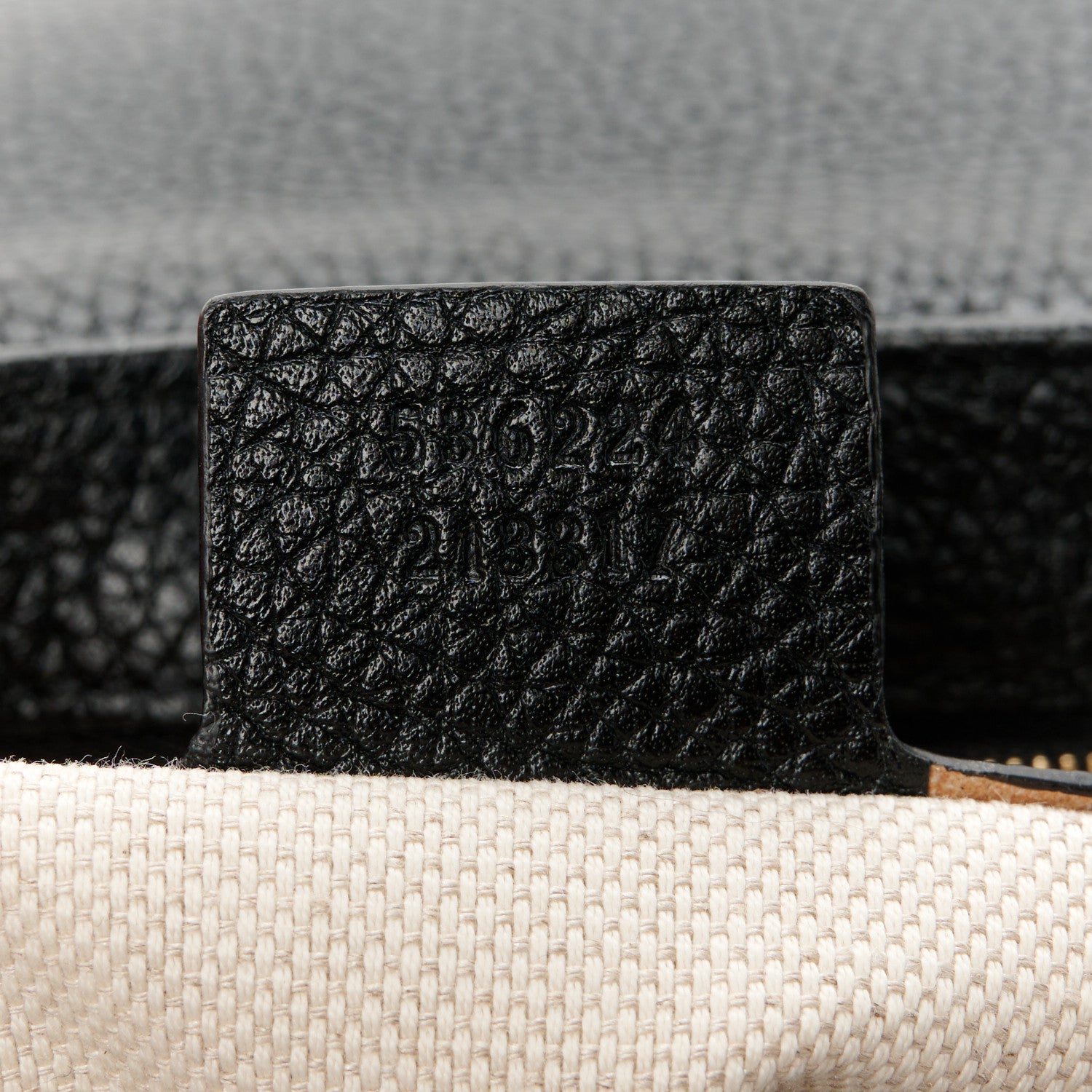 Gucci Pebbled Calfskin Medium Soho Flap Crossbody Black 7 of 11