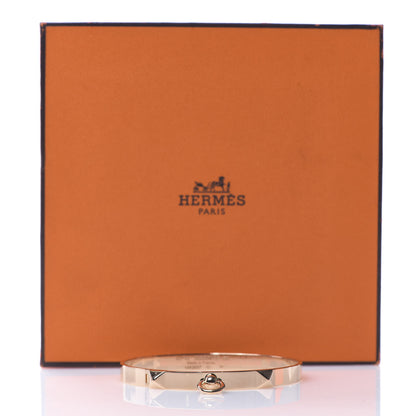 Hermes 18K Rose Gold PM Collier De Chien Bracelet SH 4 of 4