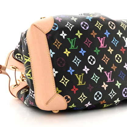 Louis Vuitton Monogram Multicolor Ursula Black 8 of 9