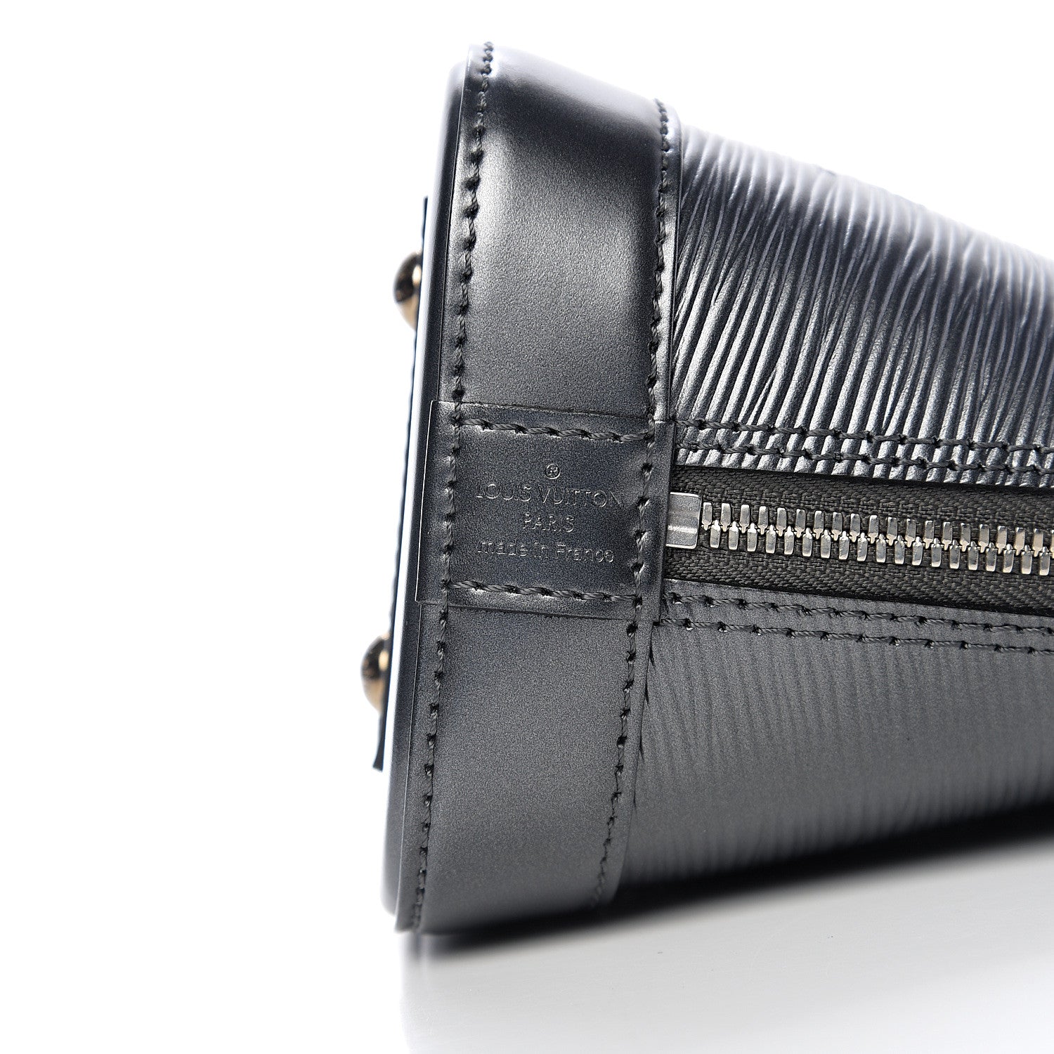 Louis Vuitton Epi Alma BB Anthracite Nacre 5 of 9