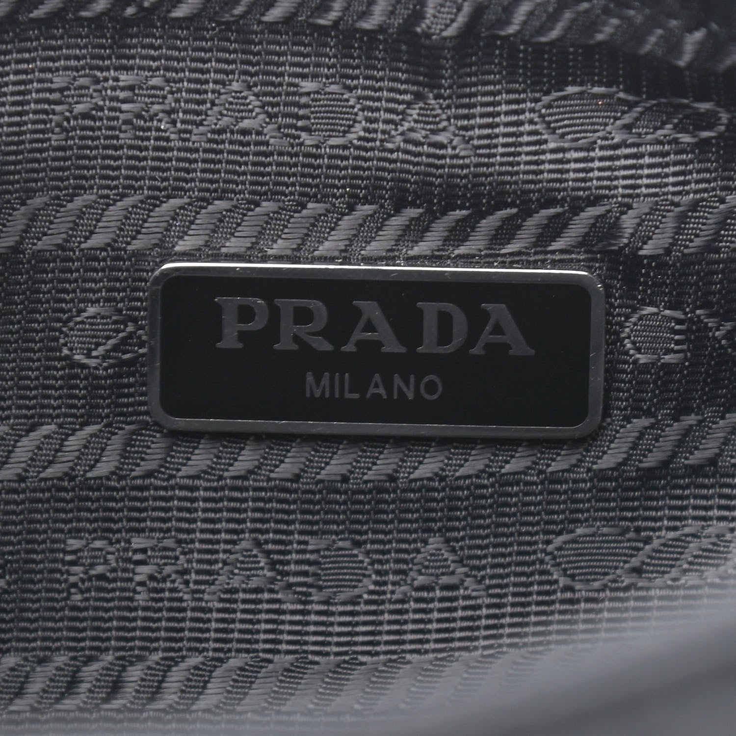 Prada Nylon Re-Edition 2005 Shoulder Bag Black 6 of 9