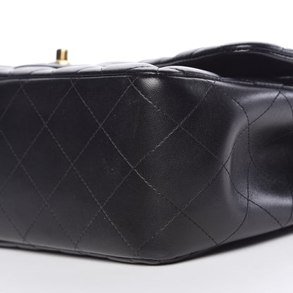 Chanel Lambskin Quilted Jumbo Double Flap Black 11 of 11