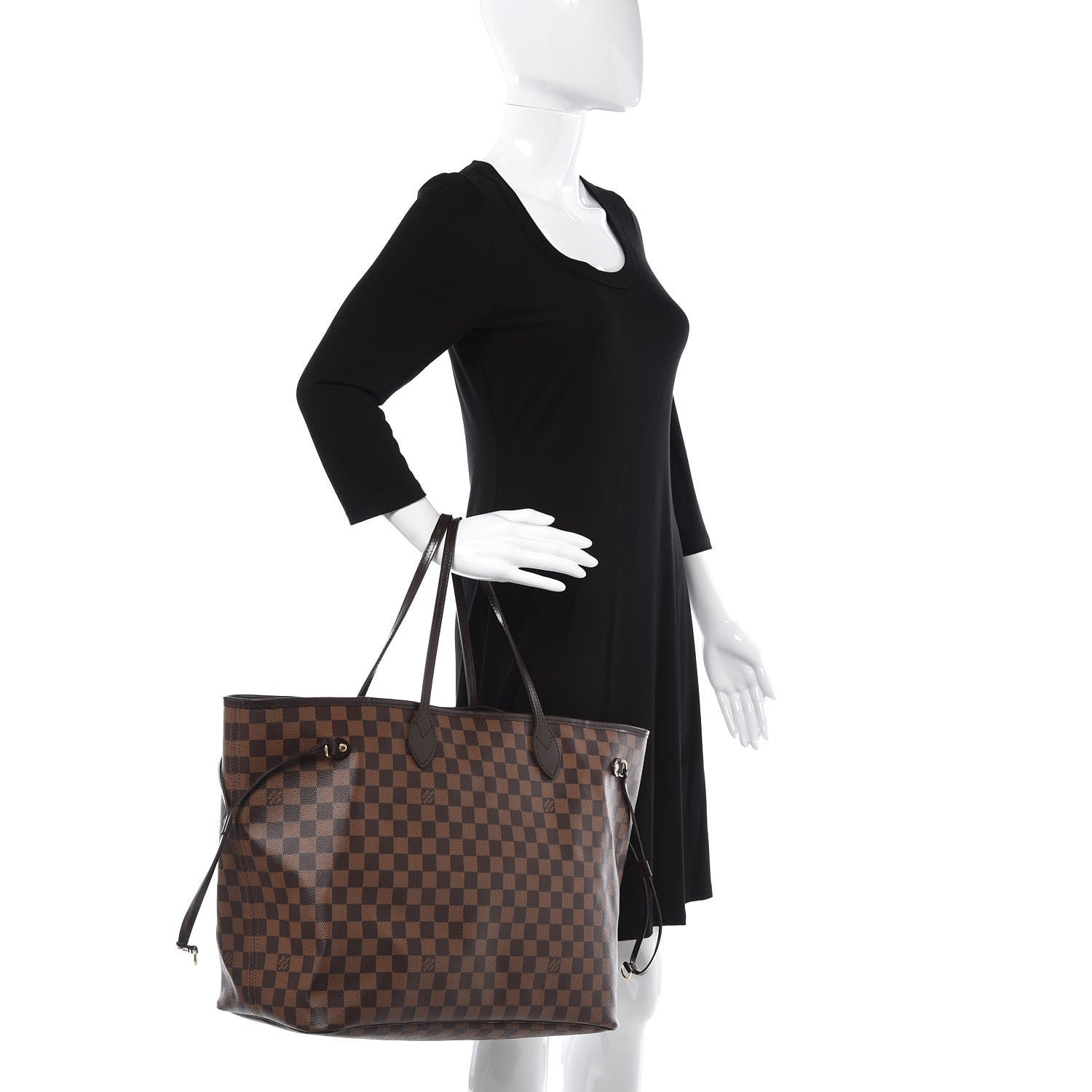 Louis Vuitton Damier Ebene Neo Neverfull GM 2 of 9