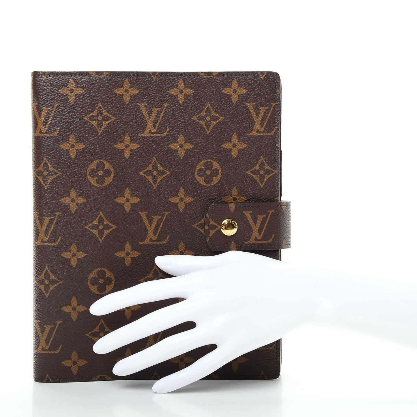 Monogram Large Ring Agenda Cover